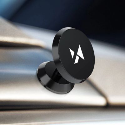 16. Wozinsky magnetyczny uchwyt samochodowy na deskę rozdzielczą 360 samoprzylepny czarny (WMH-05)