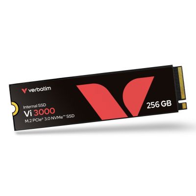 4. Verbatim Vi3000 256 GB M.2 PCI Express 3.0 NVMe