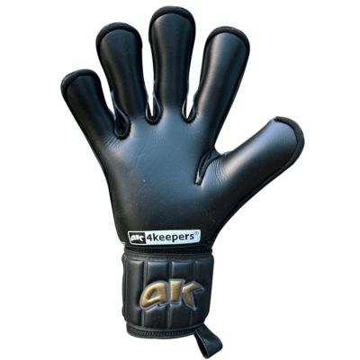 3. Rękawice bramkarskie 4keepers Champ Gold Black VI RF2 M S906441
