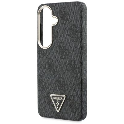 6. Etui Guess 4G Triangle Logo MagSafe na Samsung Galaxy S26 - czarne