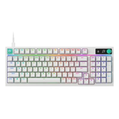 4. Logitech G G316 X 98 klawiatura Gaming USB QWERTY Angielski Biały