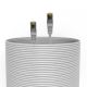 Kabel Ethernet INCA ICAT7-100AG S/FTP1 Kabel 23 AWG CAT7 100M