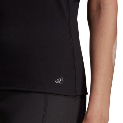 6. Koszulka adidas Studio Slim Strappy Back Tank Top W HE3140