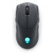 2. Dell Mysz Alienware Tri-Mode Wireless Gaming Mouse - AW720M (Dark Side of the Moon)