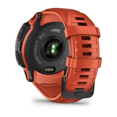 7. Zegarek sportowy Garmin Instinct 2X SOLAR Czerwony