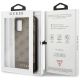 7. Etui Guess 4G Stripe Collection Samsung Galaxy S20 + - brązowe