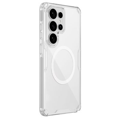 3. Etui Nillkin Nature TPU Pro kompatybilne z MagSafe na Samsung Galaxy S26 Ultra - białe