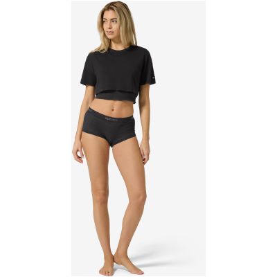 4. Koszulka z krótkim rękawem damska SUPER.NATURAL W CROP TEE czarna