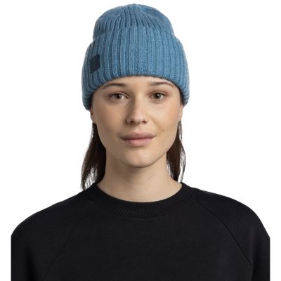 2. Buff Knitted Erviny Beanie 13668176110 Niebieskie One size