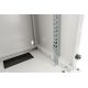 12. Szafa sieciowa wisząca 10" 9U rack 312x300, drzwi szyba, szary, niedzielona, złożona, 30kg