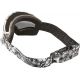 4. Gogle narciarskie damskie/męskie Volcom YAE OP ART/SILVER CHROME ochrona UV snowboardowe szare (VG0722318)