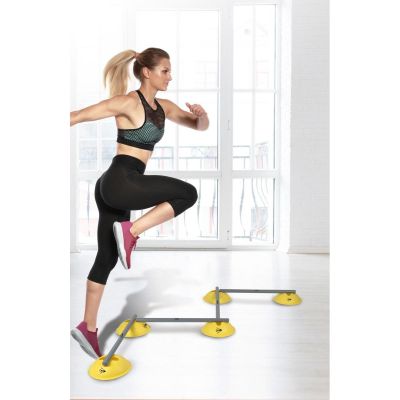 90. PŁOTKI TRENINGOWE PRZESZKODY DO ĆWICZEŃ 16SZT DUNLOP