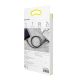10. Kabel Baseus Cafule USB-A / Lightning 2.4A QC 3.0 1 m - czarno-czerwony