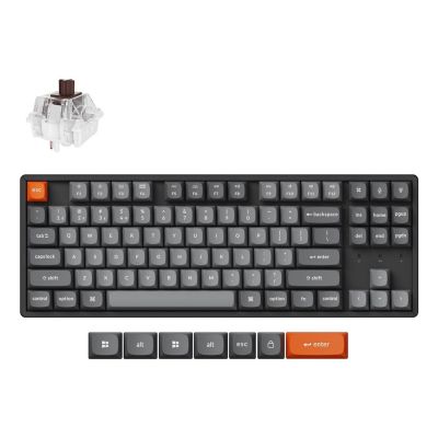2. Keychron K8 Max klawiatura Uniwersalne USB + RF Wireless + Bluetooth Czarny