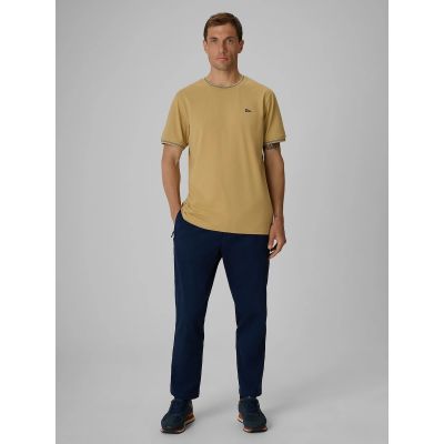3. T-shirt regular gładki męski 4F 4FRSS26TTSHM3997-83S