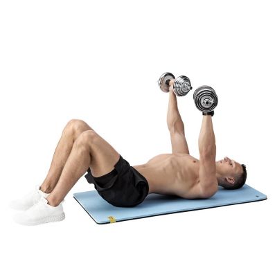 20. Sztangielki w walizce HMS STC21 2 x 10 kg chrom