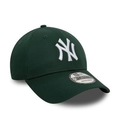 3. Czapka z daszkiem New Era 9FORTY League Essential MLB NY New York Yankees Zielona - 60471456