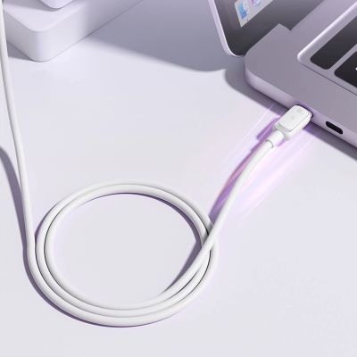 10. Kabel Joyroom S-A14 USB-C - USB-C 60W 1,2m - biały