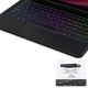11. Etui Dux Ducis Keyboard (MK Series) z klawiaturą Bluetooth na Samsung Galaxy Tab S9+ / S8+ / S7+ - czarna