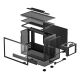 33. Obudowa DeepCool CH160 PLUS