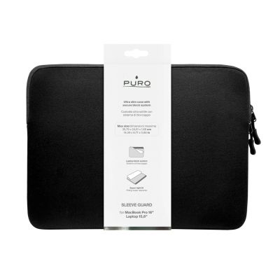 2. Torba Puro Slim Guard na laptopa 16" - czarna