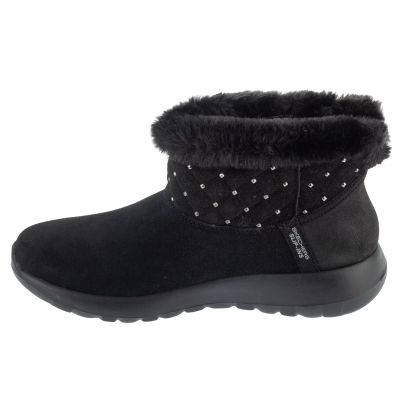 2. Skechers Slip-Ins: On-The-Go Joy - Cozy Shimmer 144816-BBK Czarne 36