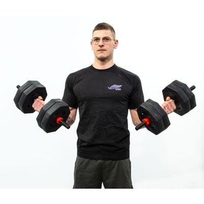 7. HANTLA KOMPOZYTOWA KETTLEBELL 4W1 20KG ENERO FIT