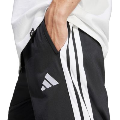 5. Spodnie męskie adidas 3-Stripes Tricot Regular-Fit Open Hem czarne JI8802