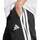 5. Spodnie męskie adidas 3-Stripes Tricot Regular-Fit Open Hem czarne JI8802