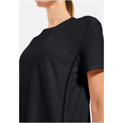 6. Koszulka z krótkim rękawem damska Odlo T-shirt crew neck s/s ZEROWEIGHT CHILL-TEC czarna