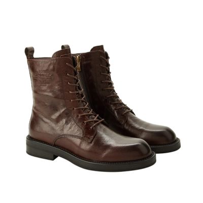5. Lee Cooper buty damskie botki brązowe trzewiki skóra naturalna modne