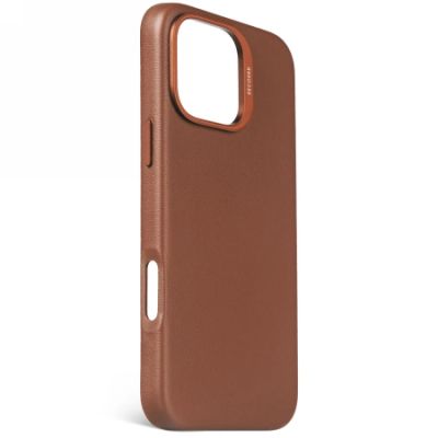 3. Etui Decoded Leather Backcover z MagSafe do iPhone 16 Pro Max - brązowe