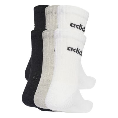 2. Skarpety adidas Linear Crew Socs Cushioned 6P JL6095