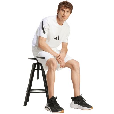 13. Spodenki męskie adidas Z.N.E. białe JJ4893