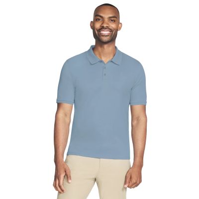 Skechers Off Duty Polo TP43-BLPR Niebieskie L