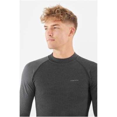 Bielizna męska VIKING Mounti Man Set Merino szara   M