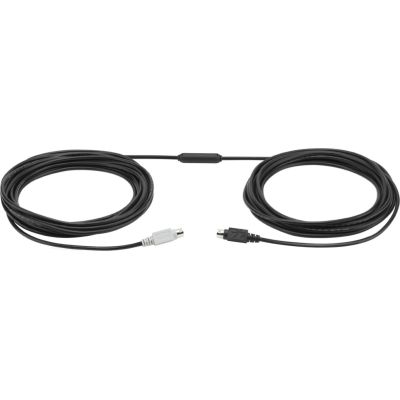 2. Logitech GROUP 10m Extender Cable kabel PS/2 6-p Mini-DIN Czarny