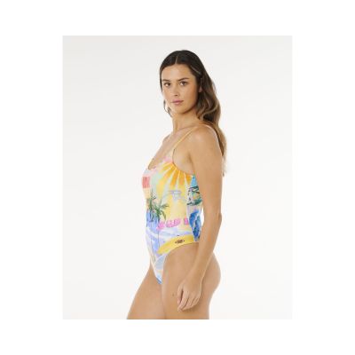 2. Kostium damski RIP CURL Hotel Malibu Cheeky One Piece multikolor
