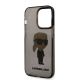 7. Etui Karl Lagerfeld Ikonik Karl na iPhone 14 Pro - czarne