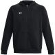 2. Bluza męska Under Armour Rival Fleece FZ Hoodie czarna 1379767 001