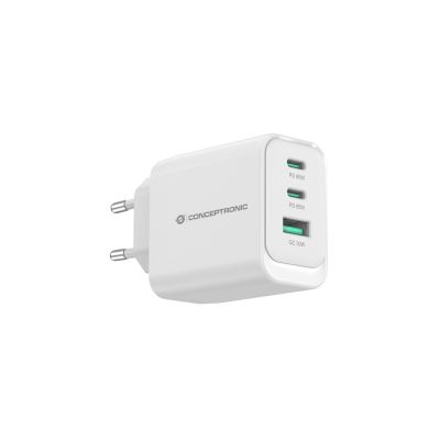 3. Conceptronic ALTHEA21W65 ładowarka do urządzeń przenośnych Uniwersalne Biały Prąd przemienny Szybkie ładowanie Wewnętrzna