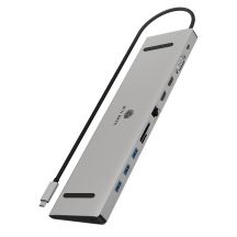 Stacja dokująca IcyBox USB-C -> HDMI/VGA/USB-A/USB-C/3,5mm