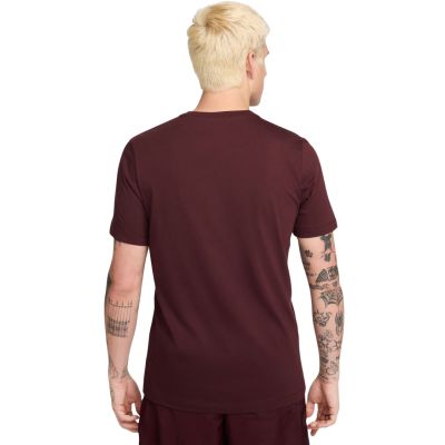 2. Koszulka męska Nike Club Tee burgundowa AR4997 652