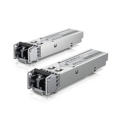 14. Wkładka SFP Ubiquiti 1 Gbps Multi-Mode Optical Module 2-pack