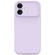3. Etui Tech-Protect Silicone MagSafe na iPhone 17 - fioletowe