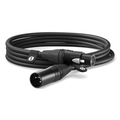 RODE XLR3M kabel audio 3 m XLR Czarny
