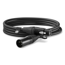 RODE XLR3M kabel audio 3 m XLR Czarny