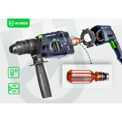 3. Młotowiertarka z udarem 4J 2500W W28920 WUBER