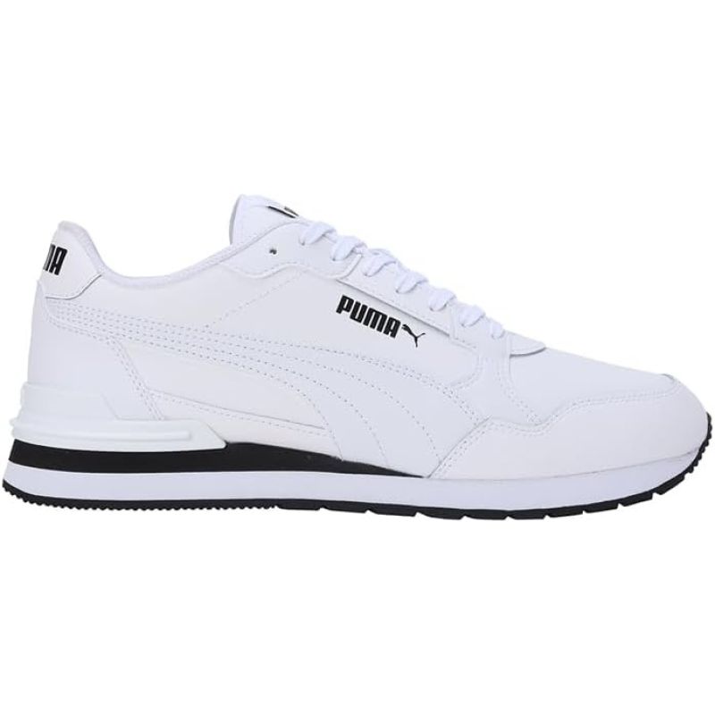 3. Sneakersy męskie Puma ST Runner v4 L wysokie za kostkę białe (399068-07)