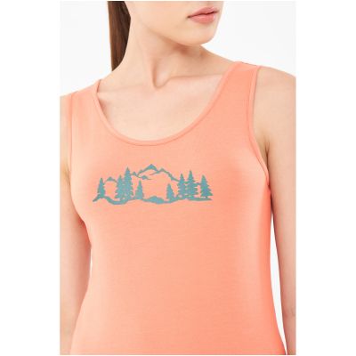 Tanktop damski VIKING Lechee Lady Bamboo różowy
